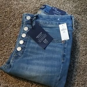 NWT Gap Petite High Rise Curvy True Skinny Ankle